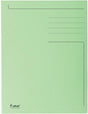 Exacompta 50x forever® bedrukte map met 3 kleppen - 280gm2 - 24,5x35 cm voor folio - grasgroen - 449013e