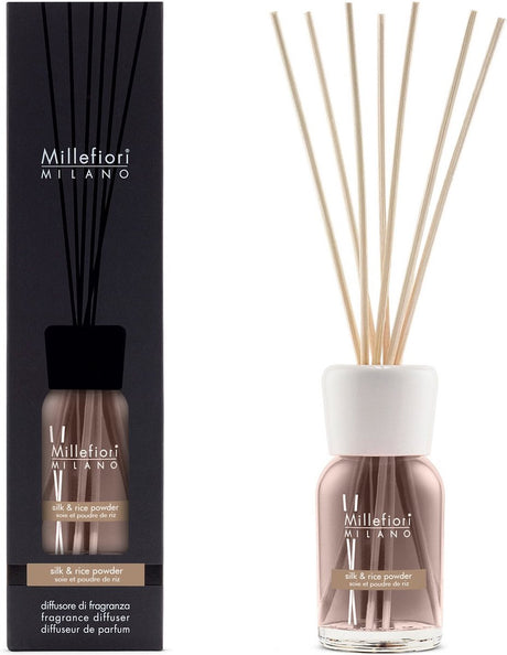 Millefiori milano geurstokjes 100 ml - silk rice powder
