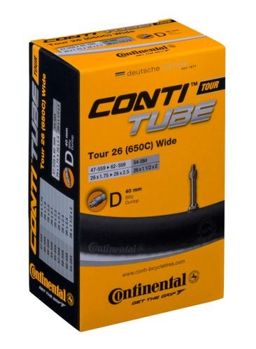 Continental Inner Tube DV13 Tour 26 Inch 47 62-559 DV 40 mm