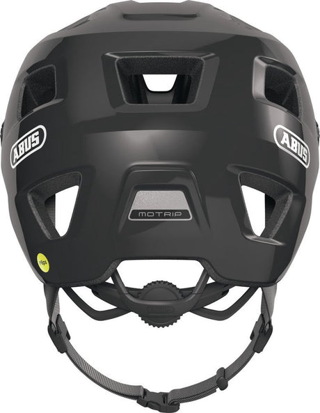 Abus fietshelm motrip mips shiny black s - 51-55 cm - zwart - geschikt voor gebruik op mountainbikes - 350 g