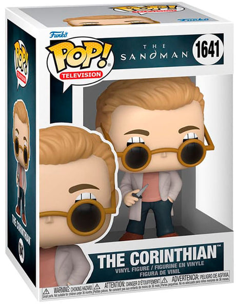 Funko sandman the corinthian vinyl figur 1641 pop! all-over vinyl - fan merch, tv-series