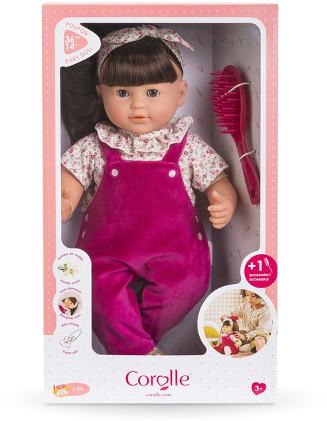 Corolle mon grande poupon julie rose grenadine babypop - 36cm