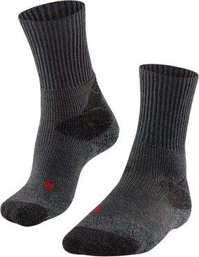 Falke tk-x expedition ultra dikke padding wol functioneel materiaal wandelsokken heren grijs - maat 44-45 44 45