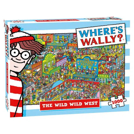 Plenty gifts puzzel where's wally wild west 1000 stukjes