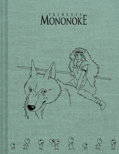 Chronicle books ghibli - prinses mononoke - san linnen schetsboek