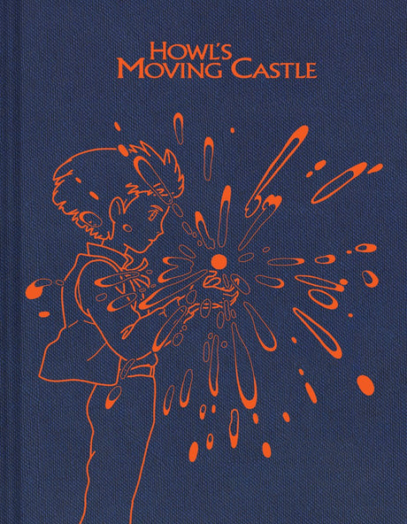 Chronicle books ghibli - howl's moving castle - howl linnen schetsboek