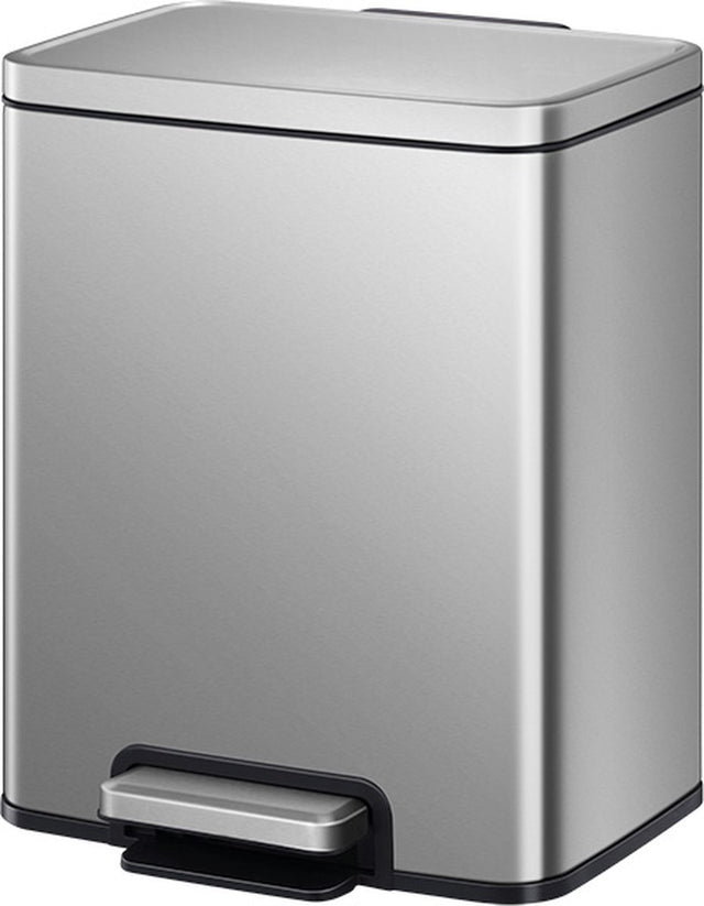 Eko - madison pedaalemmer 12 liter - stainless steel plastic - misty mat rvs - prullenbak