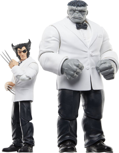 Marvel hasbro wolverine 50th anniversary legends action figure 2-pack 's patch joe fixit 15 cm action figuur