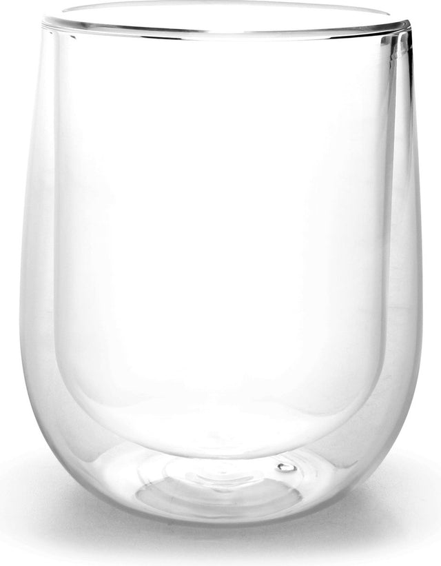 Salt pepper - beker 36cl dubbelwandig glas - paris - set 2