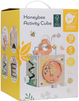 Classic world houten activiteitenkubus honingbij - educatief speelgoed.