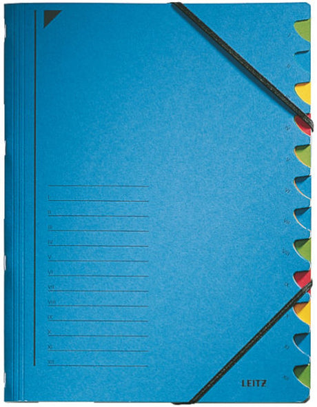 Leitz 39120035 - cardboard - blue - a4 - 247 mm - 320 mm - 370 g