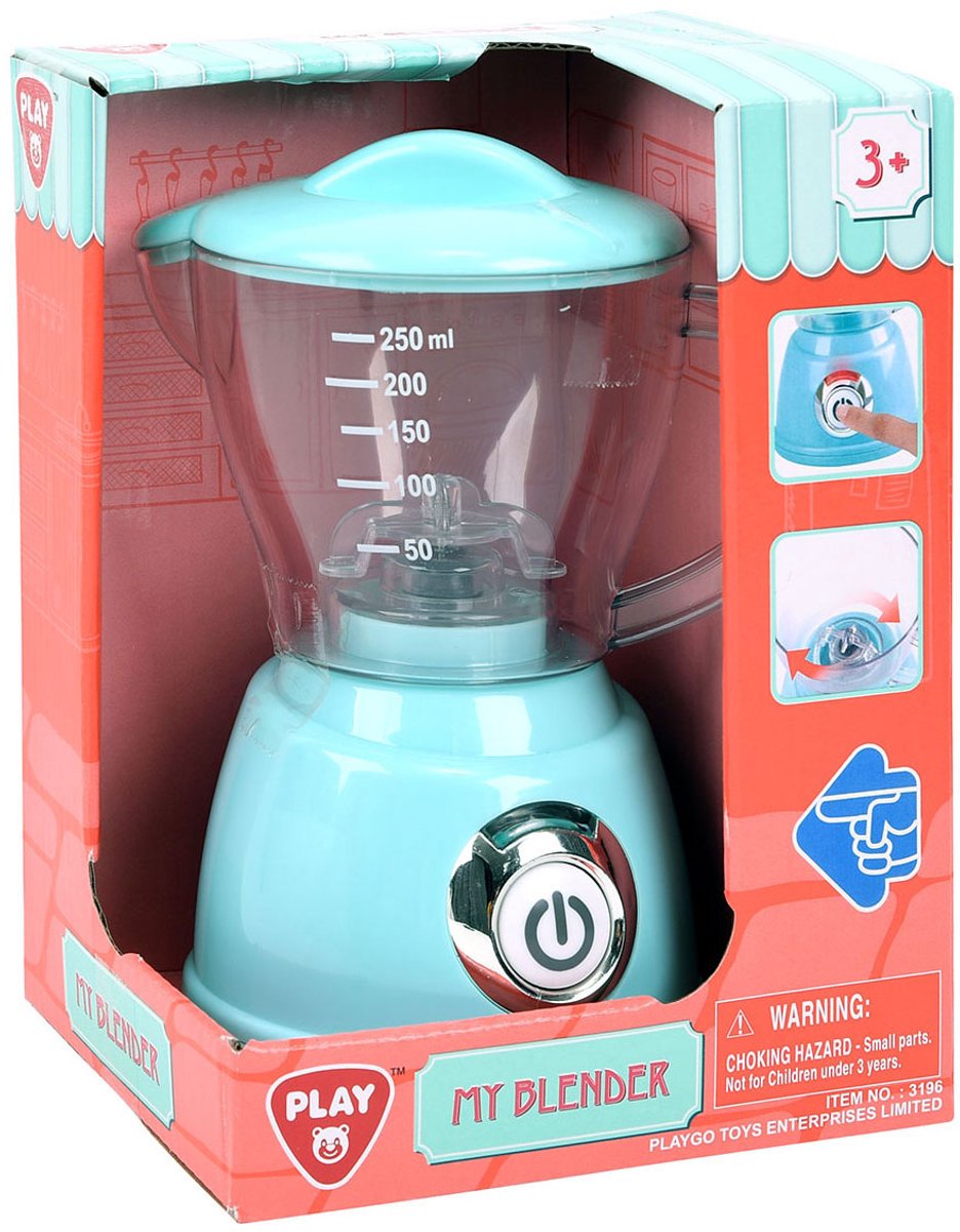 Playgo blender blauw