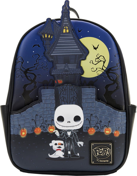 Loungefly : pop! the nightmare before christmas - jack skellington huis mini rugzak