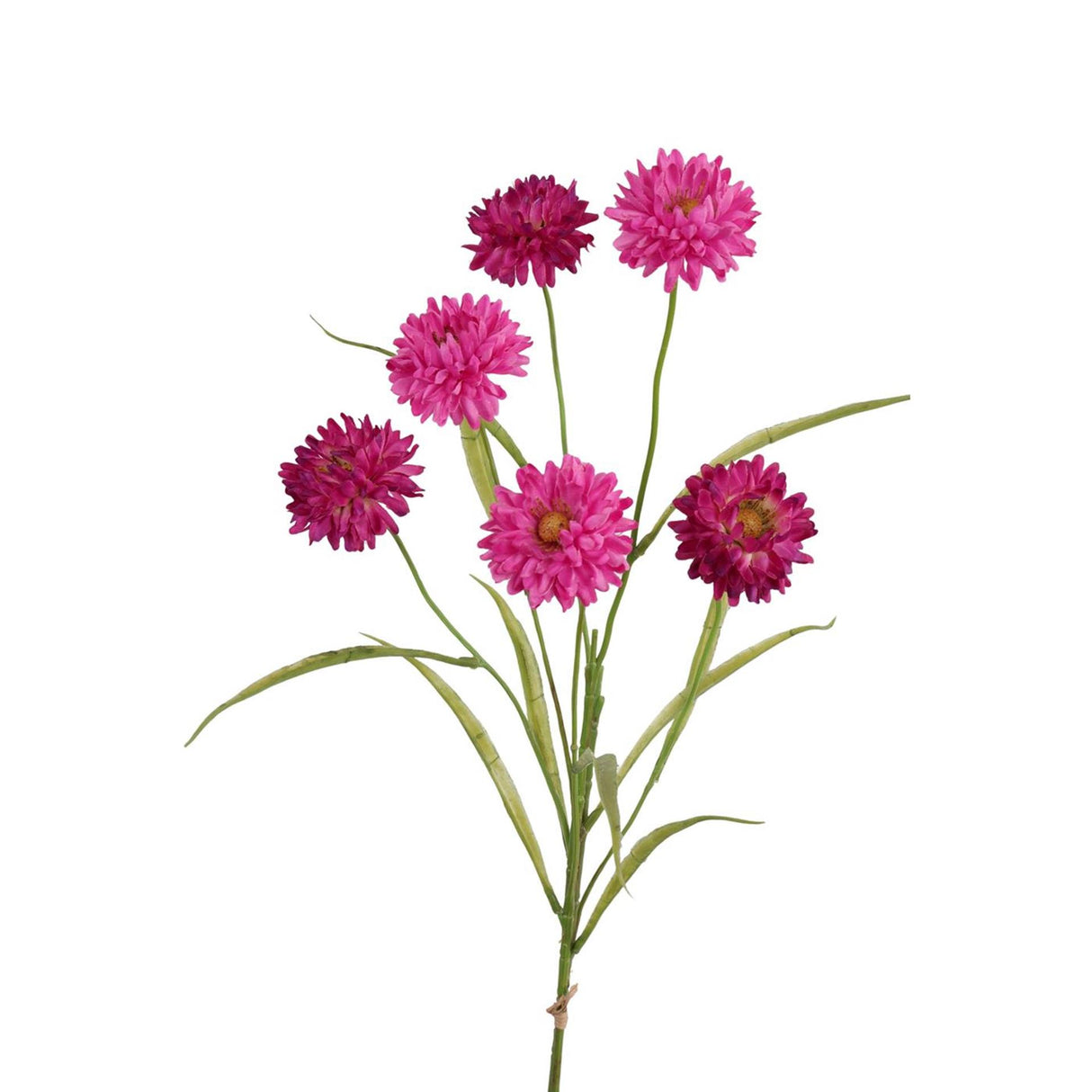 Roberts collection kunsttak korenbloemen mix roze bundel van 2