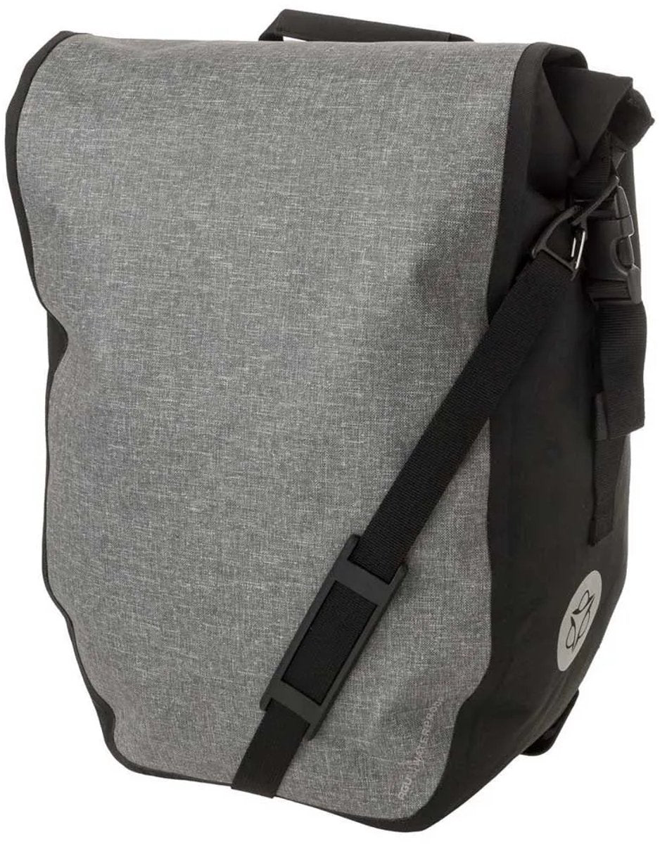 Agu clean enkele fietstas shelter click'ngo large grey