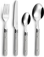 Amefa bestekset saxo 16 onderdelen metaal tweekleurig 6 stuks (25 cm)