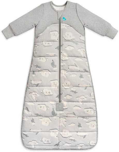 Love to dream ™ slaapzak™ - slaapzak en dekbed in 1 - 18-36 maanden - 3.5 tog ( onder 16°c) - grijs
