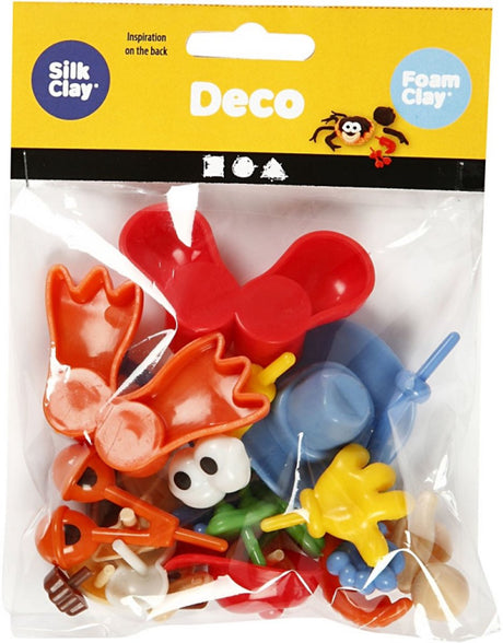 Creativ company cc plastic lichaamsdelen 26 stuks