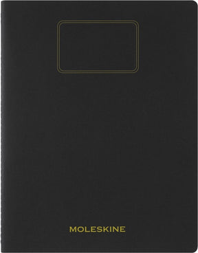 Moleskine schrift student xxl - zachte kraft - gelinieerd - zwart