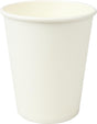 Q-connect beker uit karton | 150 ml | wit | pak van 100 stuks