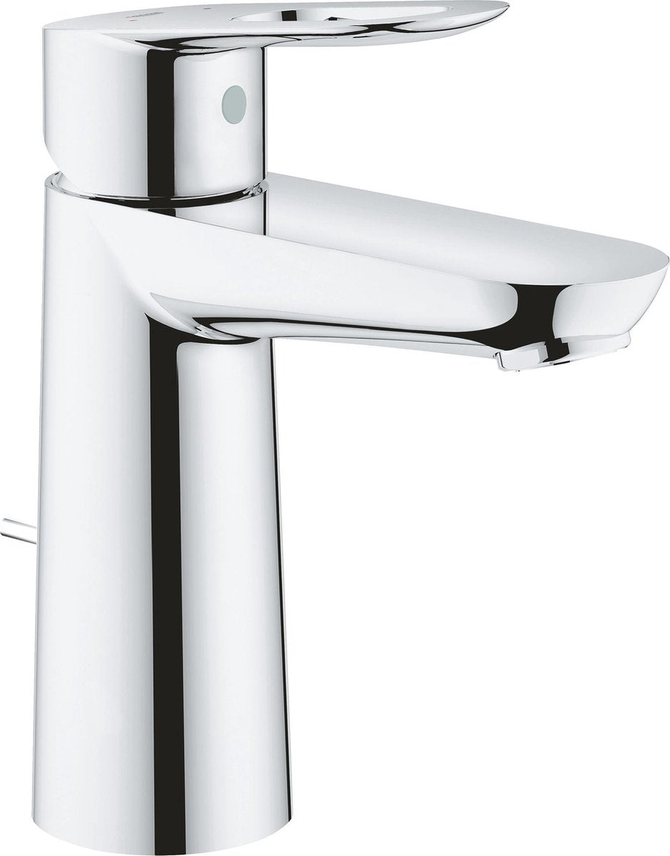 Grohe bauloop wastafelkraan m-size - medium uitloop - met waste - chroom