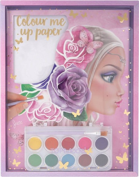 Depesche - topmodel colour me up paper kleurboek
