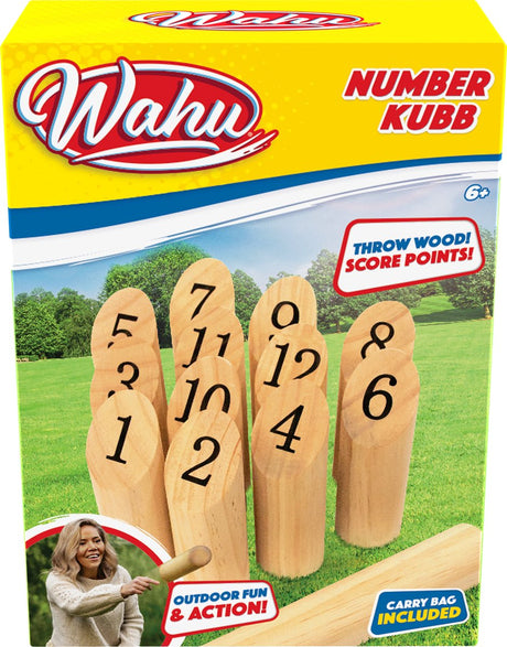 Goliath wahu - numbers kubb - werpspel