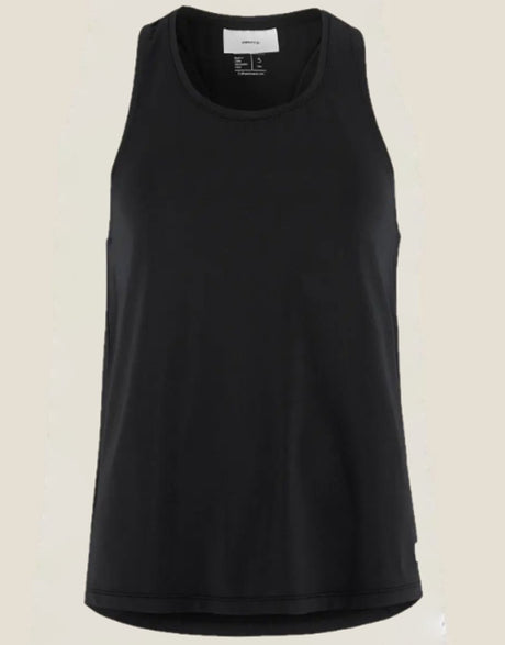 Craft® craft collective singlet w dames sportshirt - zwart