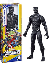 Marvel avengers titan hero series black panther speelfiguur