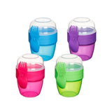 Sistema sistema to go snack capsule + vork-lepel 515 ml