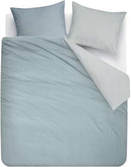 Beddinghouse warm dekbedovertrek - tweepersoons - 200 x 200 220 cm - blauw