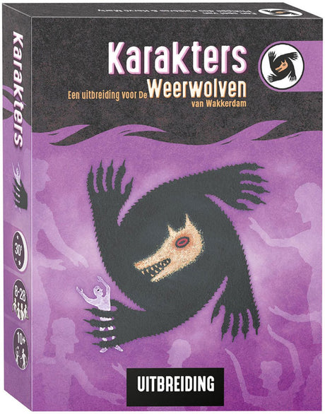 Zygomatic board game studio de weerwolven van wakkerdam karakters - uitbreiding - kaartspel