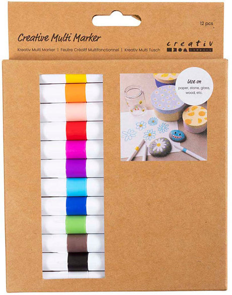 Creativ company http: www.cchobby.nl creatieve-multi-stift-lijndikte-4-mm-diverse-kleuren-12-stuk-1-doos