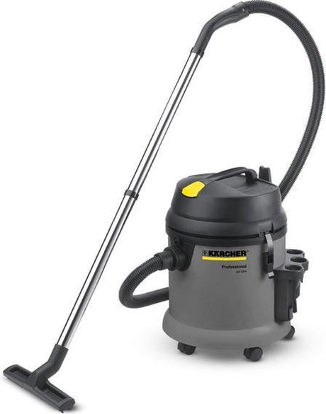 Kärcher karcher nt 27 1 serie - nat- en droogzuiger - waterverzamelende functie - metalen tank