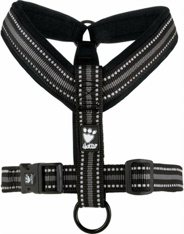 Hurtta harnas casual y-eco zwart 60-70 cm