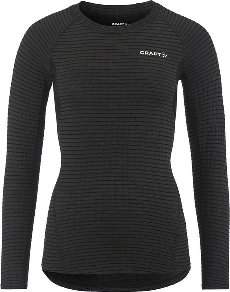 Craft wool extreme x ls 2 w black - thermoshirt xs