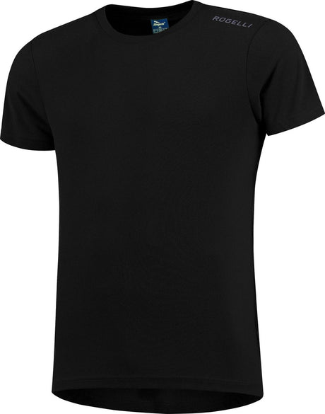 Rogelli promo heren hardloopshirt - korte mouw - zwart