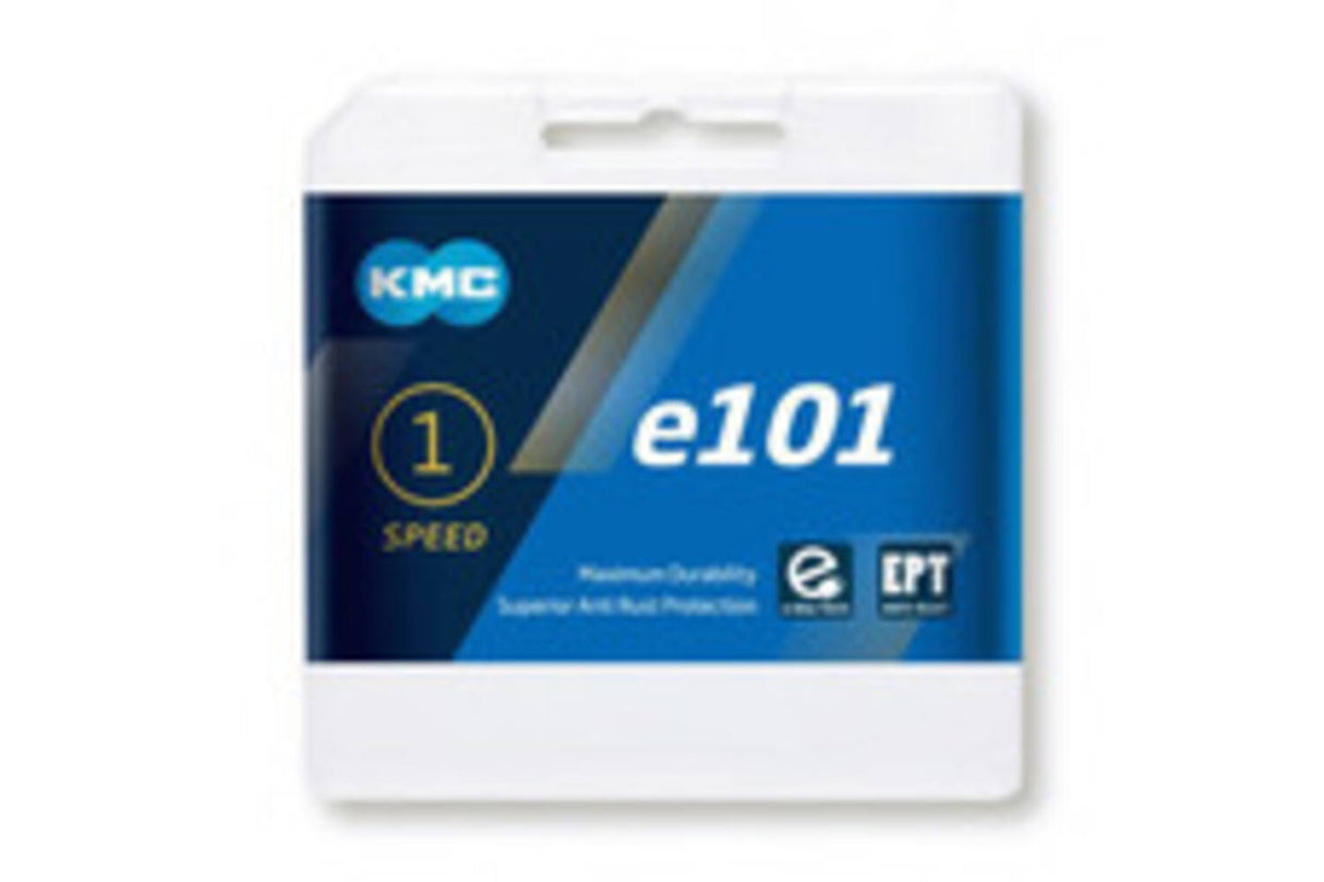 KMC E101 EPT Łańcuch rowerowy 112 Schakels - Srebrny