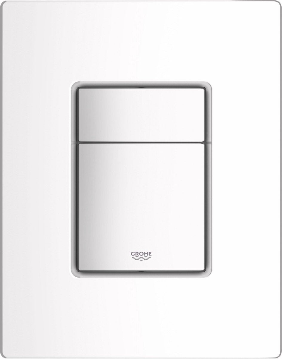Grohe quickfixeven bedieningsplaat - wit