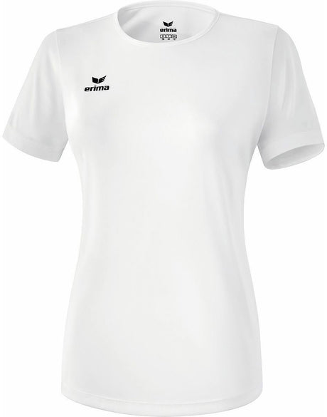 Erima teamsport functioneel t-shirt dames - new white | maat: 36