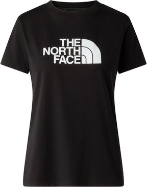 The north face w evolution half dome slim short sleeve dames outdoorshirt - tnf zwart