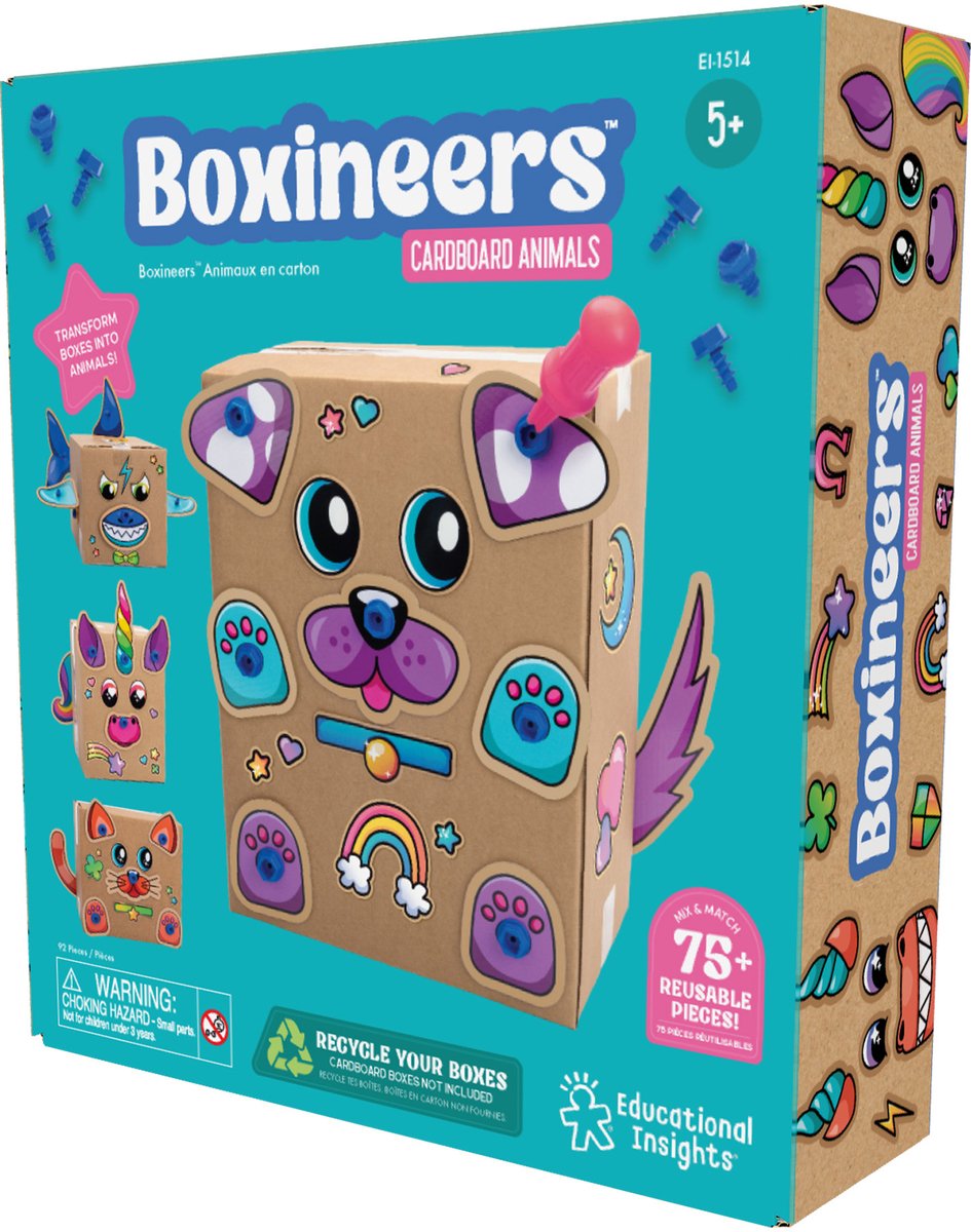 Learning resources - boxineers™ kartonnen dieren - 5+