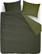 Beddinghouse warm dekbedovertrek - tweepersoons - 200 x 200 220 cm - groen