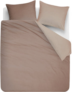 Beddinghouse warm dekbedovertrek - tweepersoons - 200 x 200 220 cm - roze