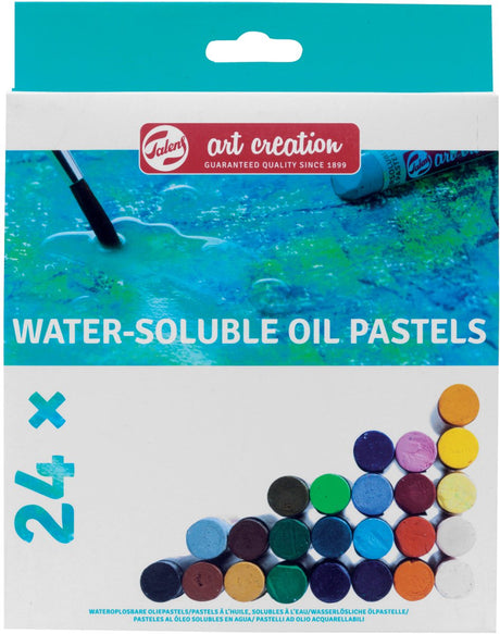 Talens art creation wateroplosbare oliepastels set 24