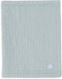 Jollein deken hydrofiel 75x100cm jacquard sea green gots