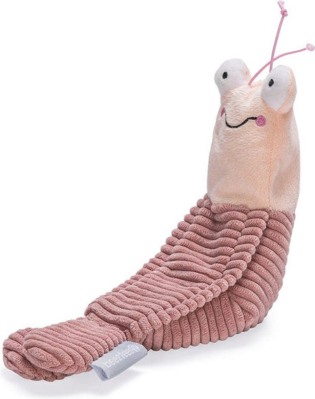 Beeztees bewegende worm - kattenspeelgoed - pink