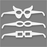 Http: www.cchobby.nl brillen-h-4-5-10-cm-l-32-cm-230-gr-wit-16-stuk-1-doos