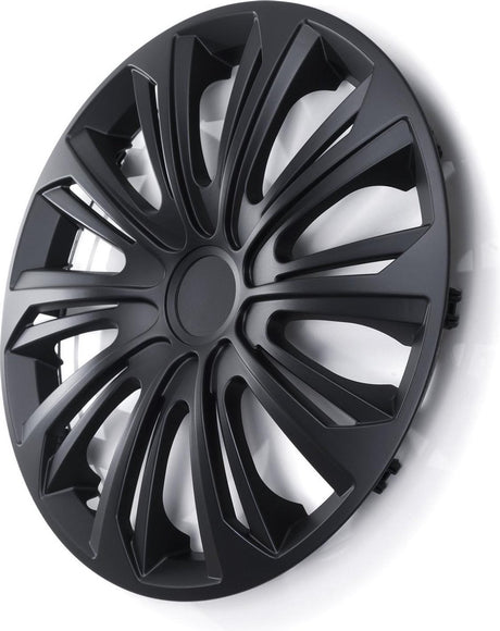 Strong wieldoppen16 mat toepassing: stalen wielen 16 inch - set van 4 stuk - zwart