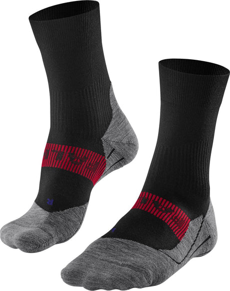 Falke ru4 cool anti-blaar functioneel materiaal hardloopsokken heren zwart - maat 42-43